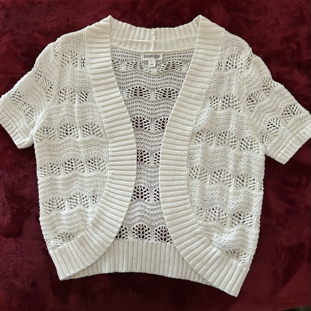 White St John’s Bay Cardigan